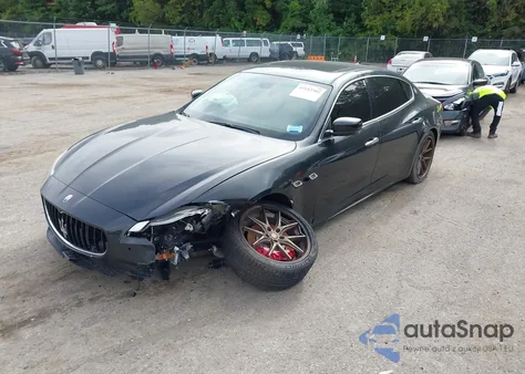 2014 Maserati Quattroporte S Q4 из США, поврежденный, VIN ZAM56RRA8E1109923